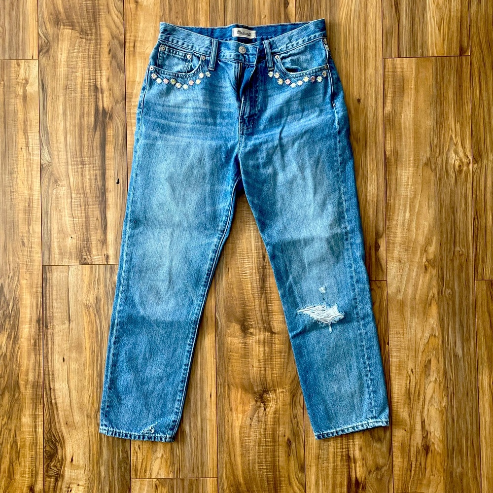Madewell - The Perfect Vintage Jean Embroidered